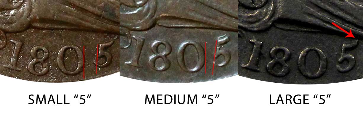 宗　0516 1805 Draped Bust Half Cent All Varieties Coin Value, Prices & Info
