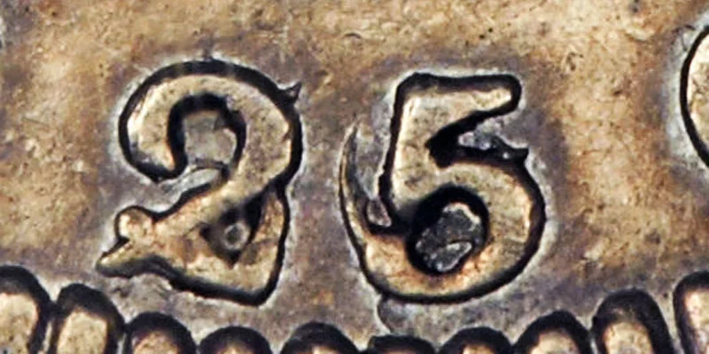 その他 POP 1828-25c-over-50c-capped-bust-
