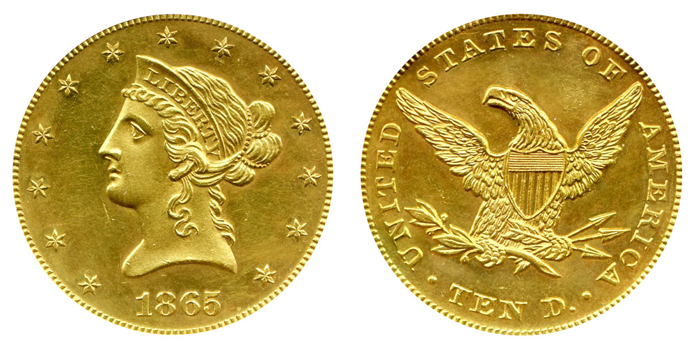 「激レア」コリンシアンヘッドライナーズ　マリオ・ジャルデゥ　FC ポルト 1865 Coronet Head Gold $10 Eagle New Style Liberty Head - No Motto
