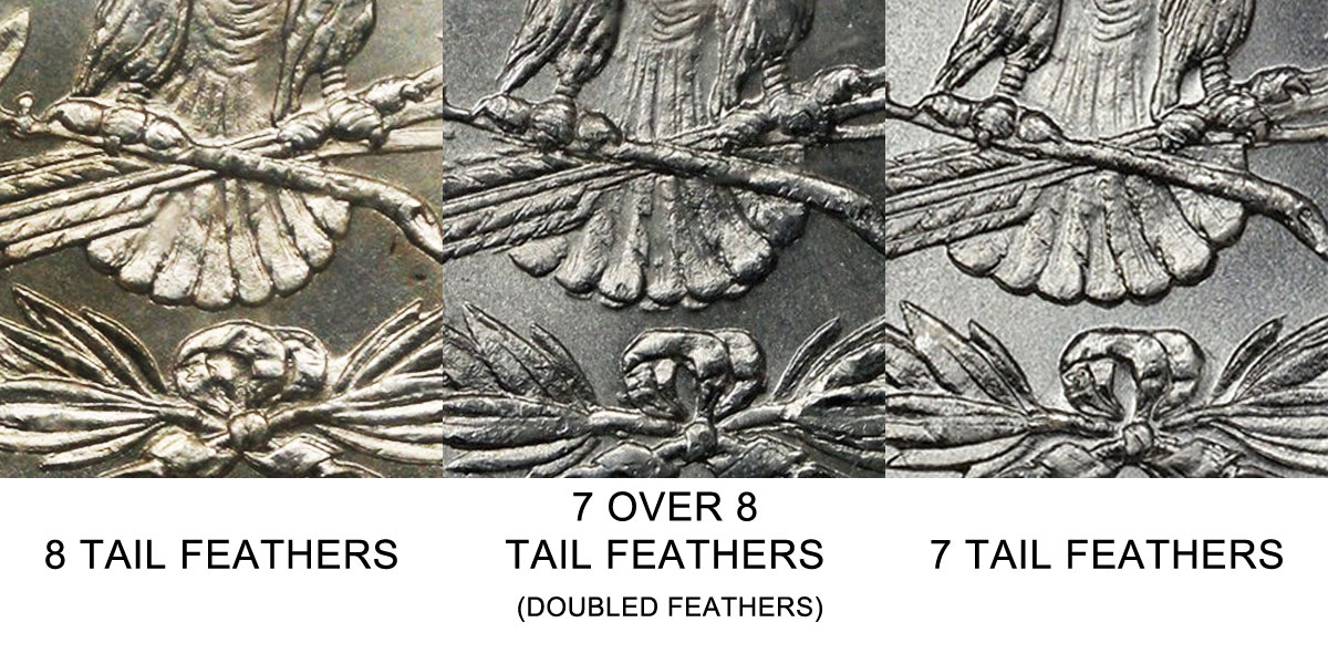 1878 Morgan Silver Dollar 7 Tail Feathers - All Varieties Coin