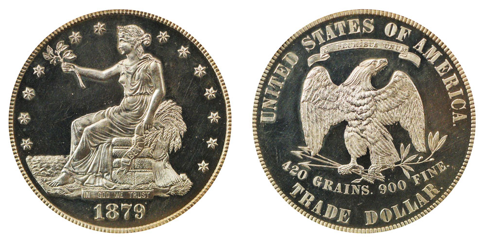 1879 Trade Dollar Proof Only Coin Value, Prices & Info | USA Coin Book