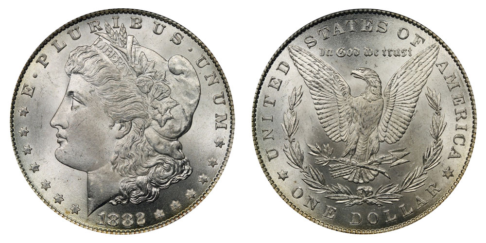 1882 Morgan Silver Dollar Coin Value Prices, Photos & Info