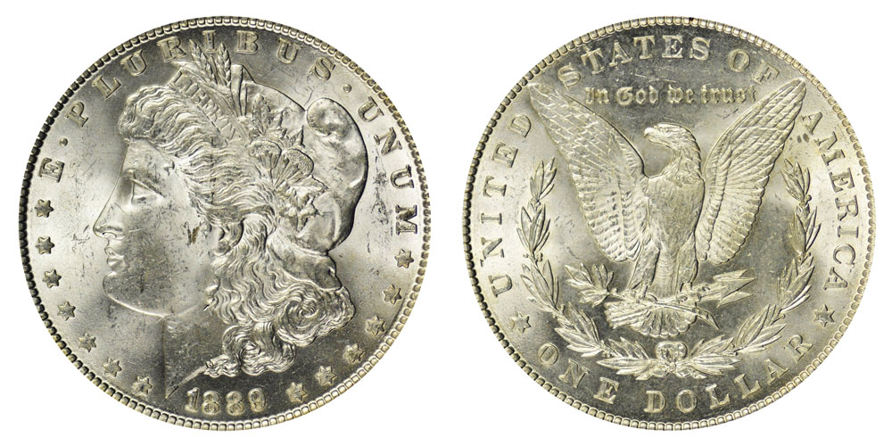 1889 Morgan Dollar - Österreich