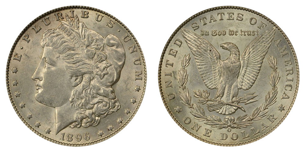 1896 O Morgan Silver Dollar Coin Value Prices, Photos & Info