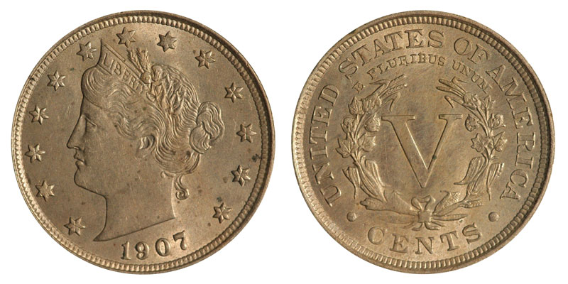 1907 Liberty Head 
