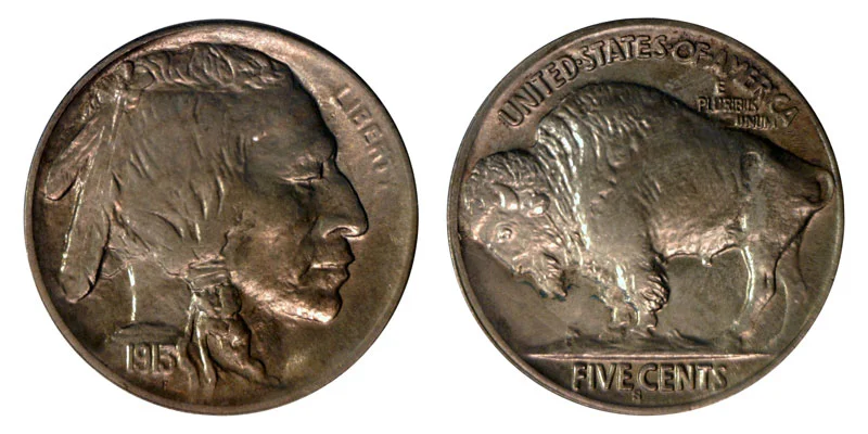 1913 S Buffalo / Indian Head Nickel Coin Value Prices, Photos & Info