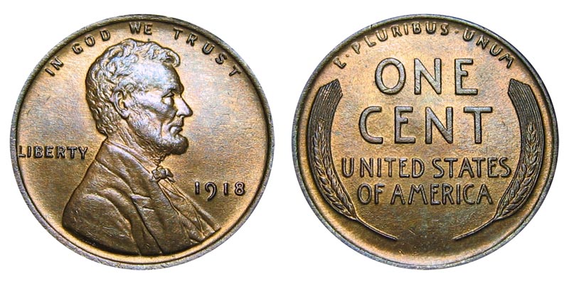 さこ様・専用ページ 1918 P Lincoln Wheat Cent Small Cents Bronze Composite Penny