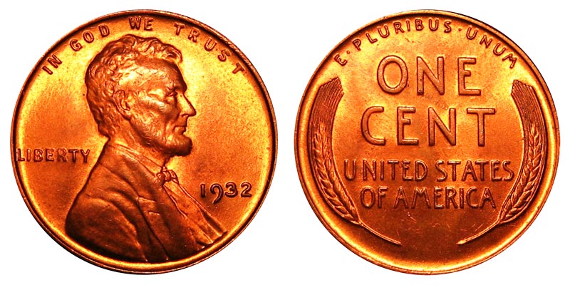 1932 Lincoln Wheat Penny Coin Value Prices, Photos & Info