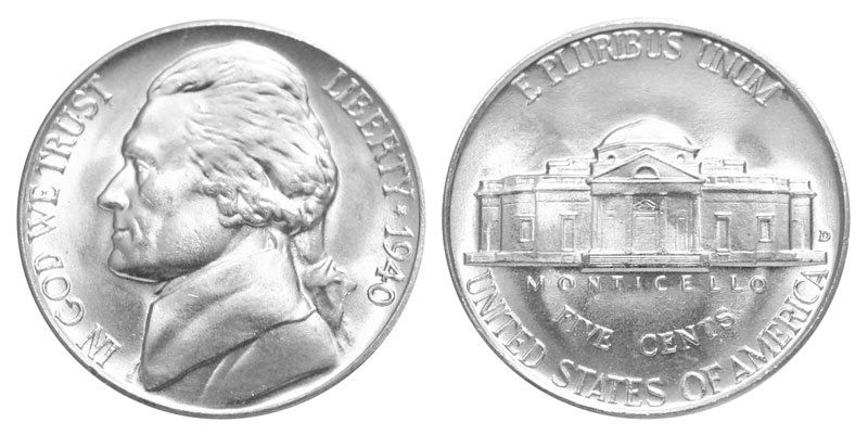 1940 D Jefferson Nickel Coin Value Prices, Photos & Info