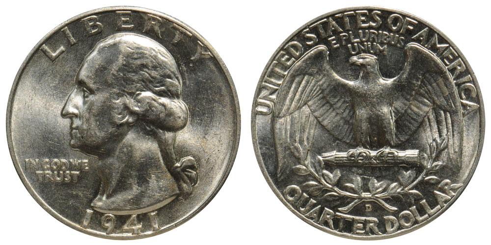1941 D Washington Silver Quarter Coin Value Prices, Photos & Info 1941 D Washington Silver Quarter Coin Value Prices, Photos & Info
