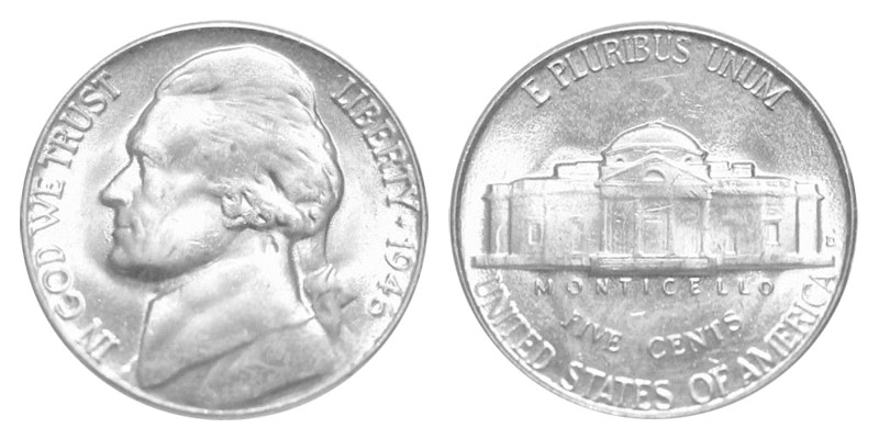 1946 D Jefferson Nickel Coin Value Prices, Photos & Info
