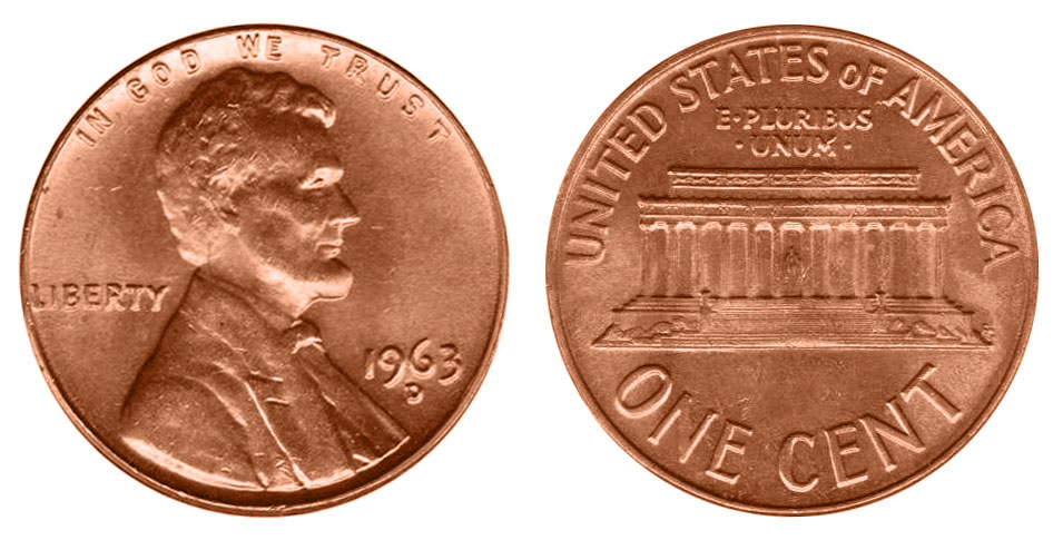 コレクション 1963 D Lincoln Memorial 1963 D Lincoln Memorial Cent Small Cents Copper Alloy Penny