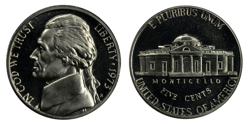 1973 S Jefferson Nickel Coin Value, Prices & Info | USA Coin Book
