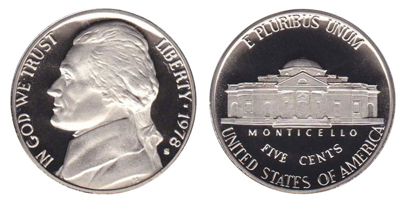 1978 S Jefferson Nickel Coin Value Prices, Photos & Info