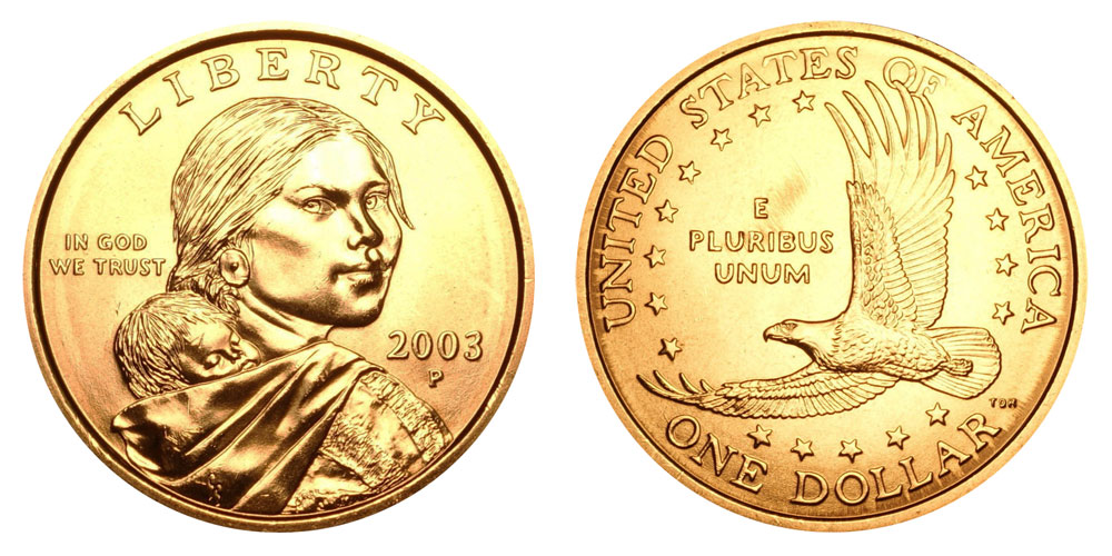 2003 P Sacagawea Dollar Golden Dollar Coin Value Prices, Photos & Info 2003 P Sacagawea Dollar Golden Dollar Coin Value Prices, Photos & Info