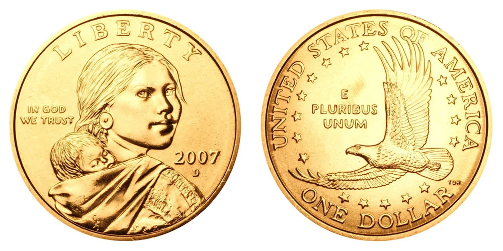 2007 D Sacagawea Dollar Golden Dollar Coin Value Prices, Photos & Info