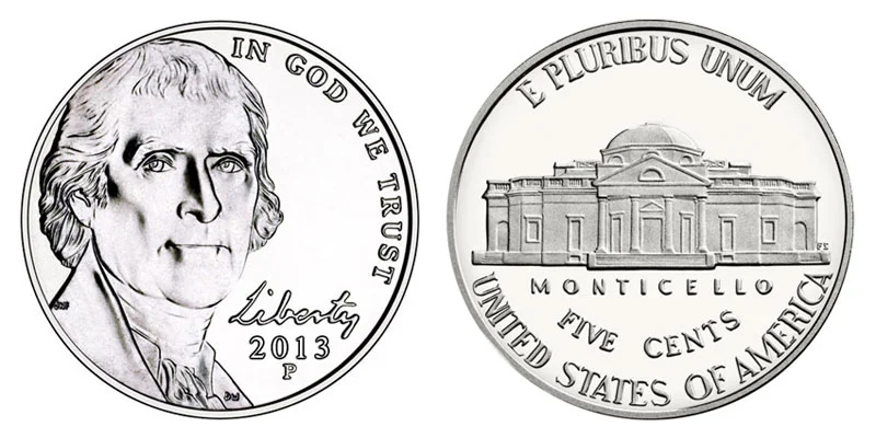 2013 P Jefferson Nickel Coin Value Prices, Photos & Info