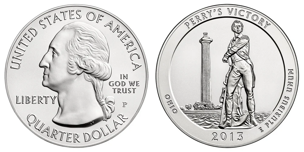 2013 Perrys Victory - Burnished Uncirculated America The Beautiful