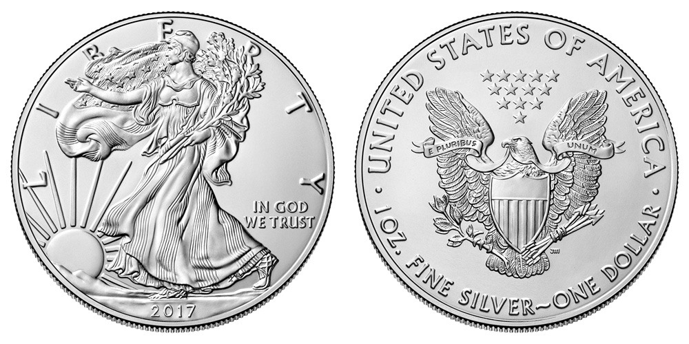 【最高鑑定/サイン入/$275】2017 W アメリカ イーグル銀貨 モイ直筆 2017 W American Silver Eagle Bullion Coin Bullion (No Mint Mark