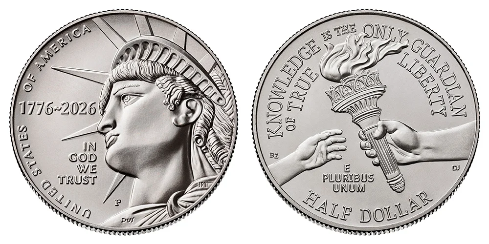 2026 P Kennedy Half Dollar Semiquincentennial 1776-2026 Coin Value