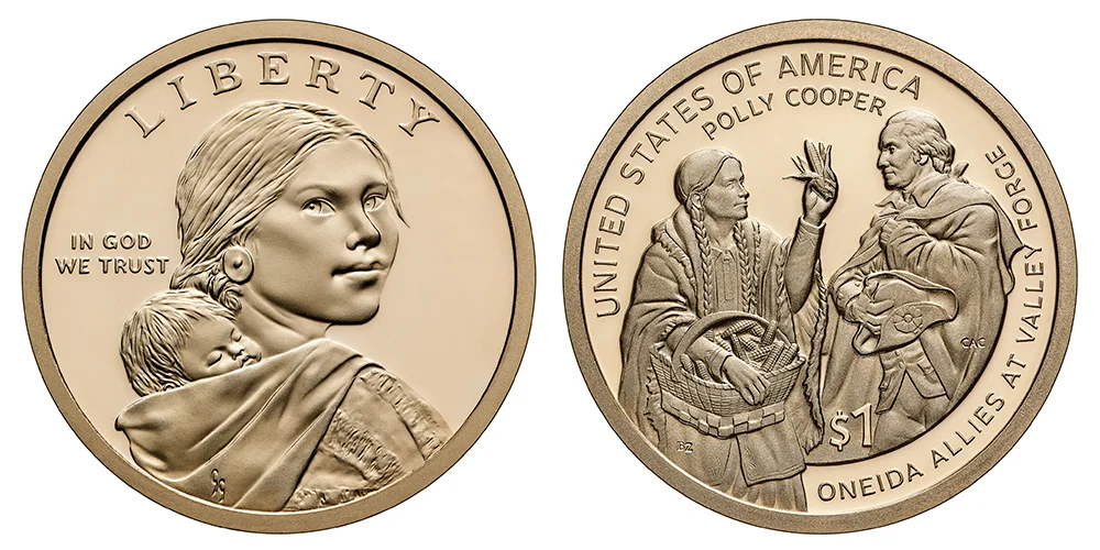 2026 S Native American Dollar Dollar Polly Cooper - Oneida Allies