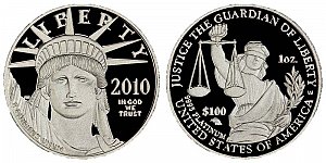 2010 American Platinum Eagle