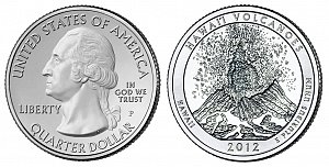 2012 Hawaii Volcanoes National Park Quarter - Hawaii