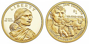 2018 Sacagawea Native American Dollar Coin Design