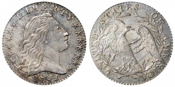 1794 Flowing Hair Half Dime 