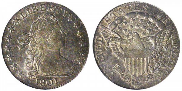 1801 Draped Bust Dime 