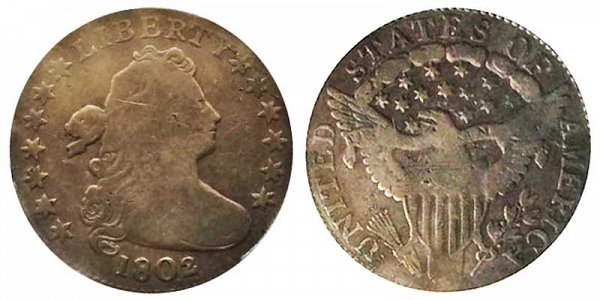 1802 Draped Bust Half Dime 