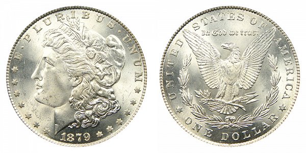 1879 Morgan Silver Dollar 
