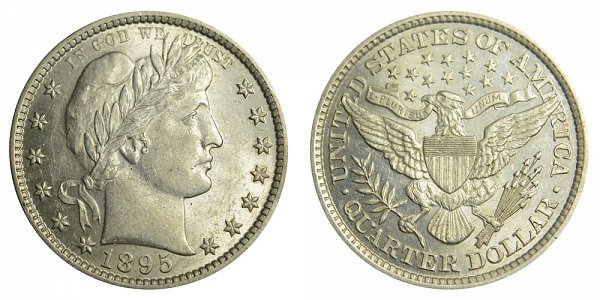 1895 Barber Quarter 