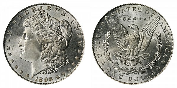 1896 Morgan Silver Dollar 