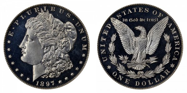 1897 Morgan Silver Dollar 