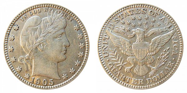 1905 S Barber Quarter 
