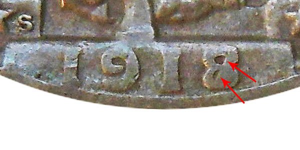 1918 S Standing Liberty Quarter 8 Over 7 Type 2 Coin Value Prices