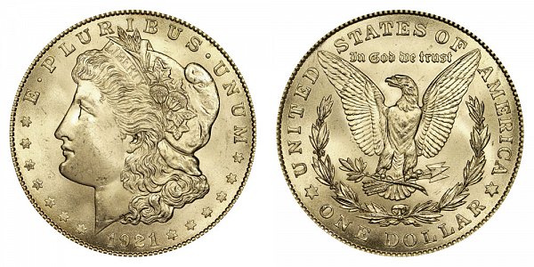 1921 Morgan Silver Dollar 