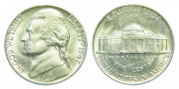 1947 Jefferson Nickel 
