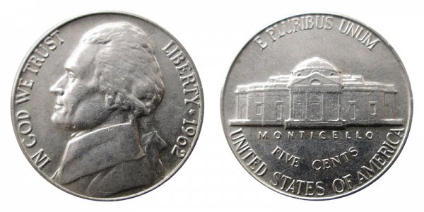 1962 Jefferson Nickel 