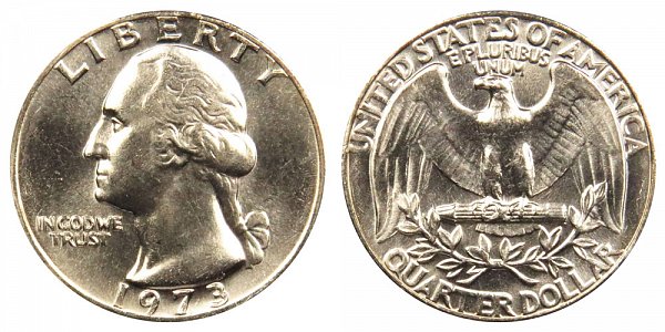 1973 Washington Quarter 