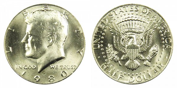 1980 P Kennedy Half Dollar 