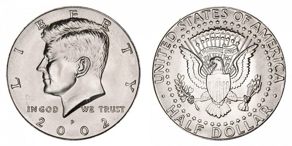 2002 P Kennedy Half Dollar 