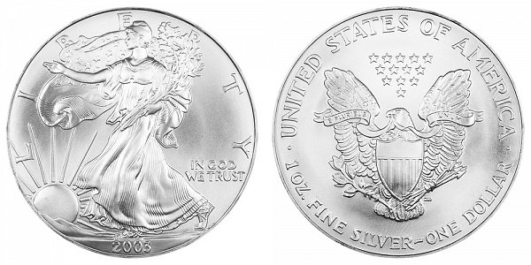 2003 American Silver Eagle 