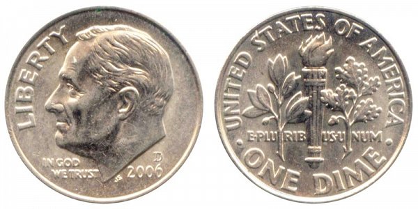 2006 D Roosevelt Dime 