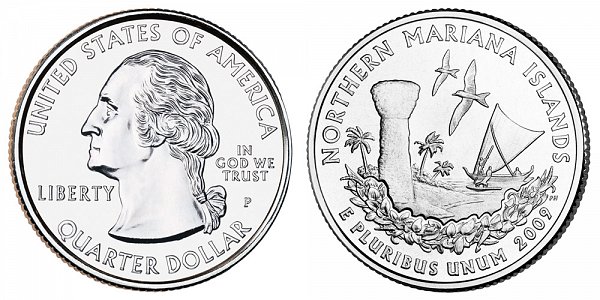 2009 P Northern Mariana Islands Quarter 
