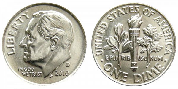 2010 D Roosevelt Dime 