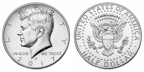 2017 P Kennedy Half Dollar 