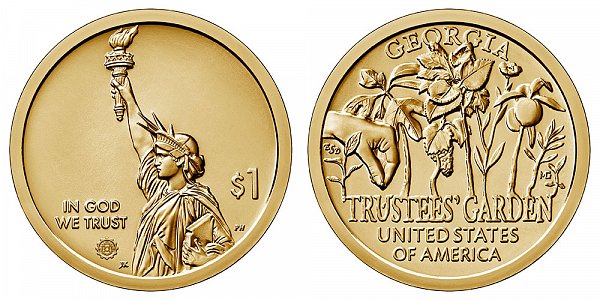 2019 D Georgia American Innovation Dollar 