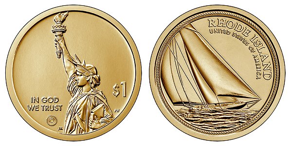 2022 P Rhode Island American Innovation Dollar 